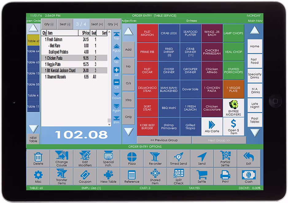 Tablet POS System